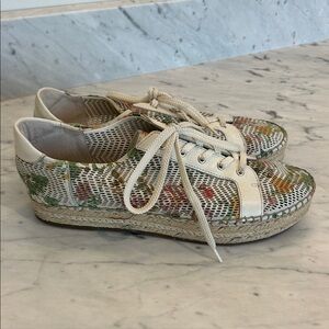 Vince Camuto Multicolor Mesh Espadrille Sneakers